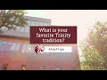 #AskATiger - What is your favorite Trinity tradition?