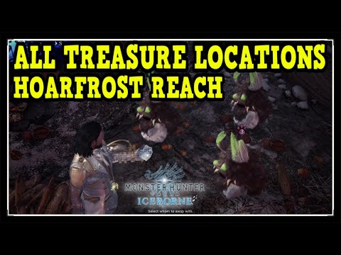 MHW Iceborne Hoarfrost Reach All Treasure Locations - Ultimate Collector Trophy / Achievement Guide