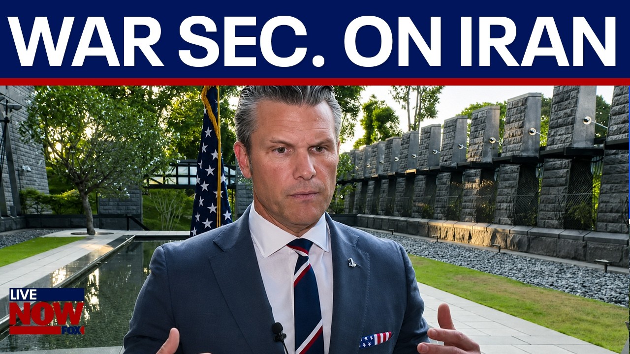 Hegseth addresses Iran conflict with press as Trump weighs options