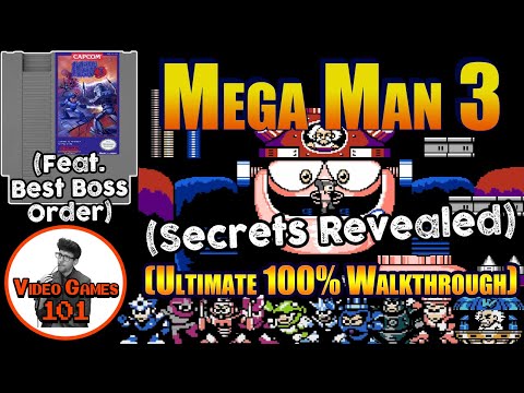 Mega Man 3 Walkthrough | 100% Guide w/Boss Order | Video Games 101