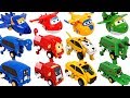 Super Wings Have Friends Dinosaurs Animals Auto Transforming Car Carnimals Appeared DuDuPopTOY
