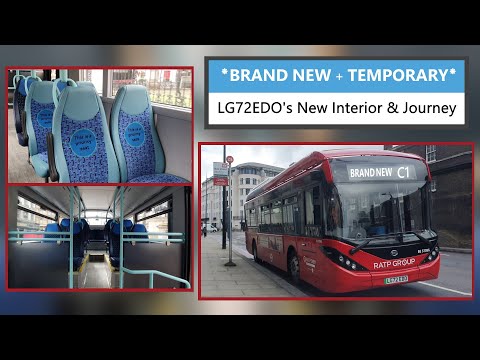 *BRAND NEW* New Interior Tour On Route C1 BE37096 LG72EDO ( + Journey )