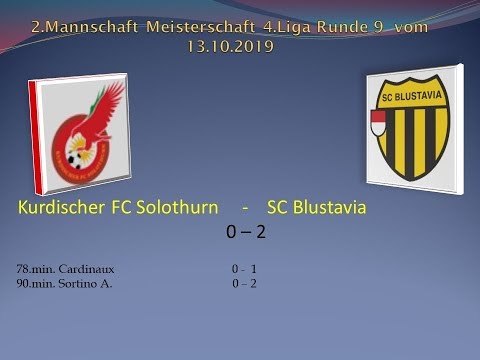 2.Mannschaft Meisterschaft 4.Liga Kurdischer FC Solothurn - SC Blustavia