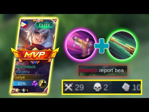 RIFLE & SNIPER GAMEPLAY = AUTOWIN? | TOP GLOBAL BEATRIX | MLBB