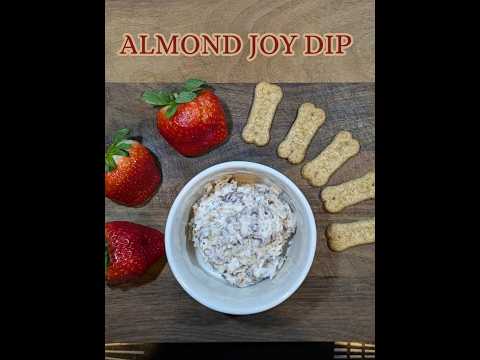 Almond Joy Dip #almondjoy #diprecipe #greekyogurt