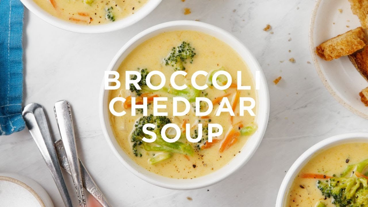 Broccoli Cheddar Soup - Love & Lemons
