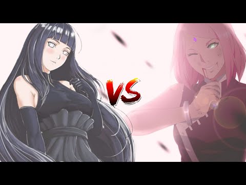 HINATA vs SAKURA POWER LEVELS. Anime Hits