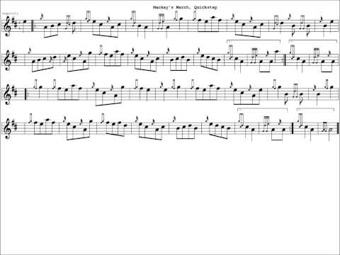 The MacKays March 70bpm Closed (Bagpipe)