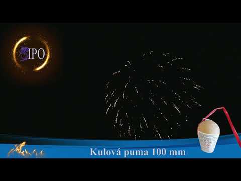 Kulová puma 100mm Golden Titanium wilow