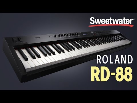 Roland RD-88 88-key Stage Piano Demo