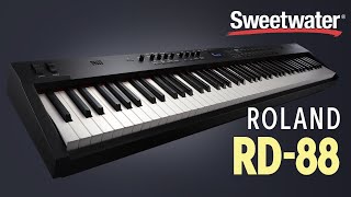 Video thumbnail for Roland RD-88 88-key Stage Piano Demo by Sweetwater