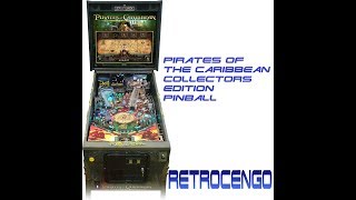 Pirates of the Caribbean Collectors Edition Pinball unboxing & quick look at Hobbit LE WOZ LE DI LE