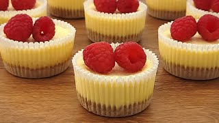 Easy Mini Cheesecakes Recipe | How To Make Mini Cheesecakes