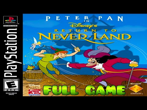 Peter Pan in Disney's Return to Never Land [PS1] Gameplay Walkthrough FULL GAME [4K60ᶠᵖˢ UHD🔴]