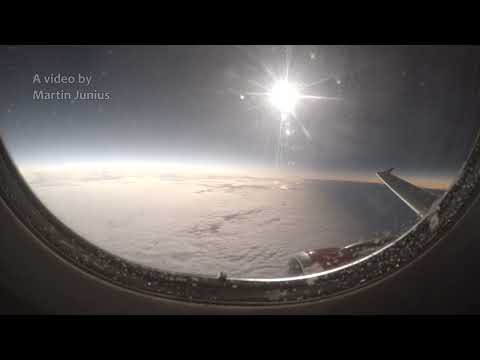 Total Solar Eclipse 20 Mar 2015 - View from E-Flight AB 1000