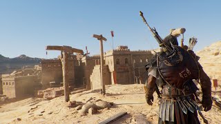 Assassin's Creed Origins Stealth Game Play No Commentary or HUD
