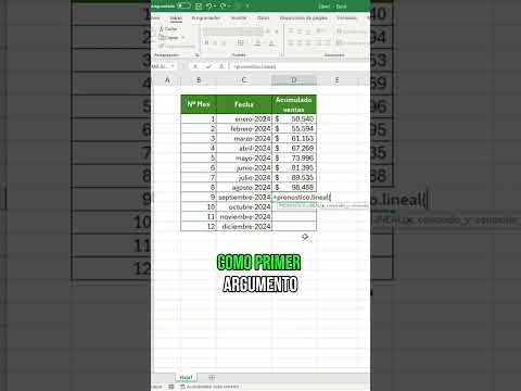 FORECAST in EXCEL #superexcel