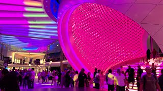 [4K] Icon of the Seas VLOG #06. Day 1 - Dinner, Starburst, Aqua Action! Balloon Drop. 02/22/2025.