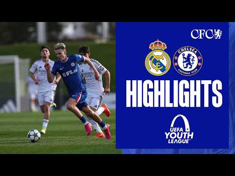Real Madrid U19 1-0 Chelsea U19 | HIGHLIGHTS | UEFA Youth League 2025/26