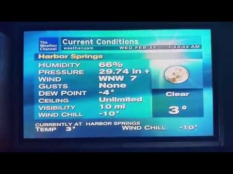 WeatherStar XL - A chilly Northern Michigan night