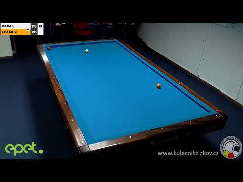 Czech  3-cushion D2 - 11th round Libor Bača v Václav Ležák