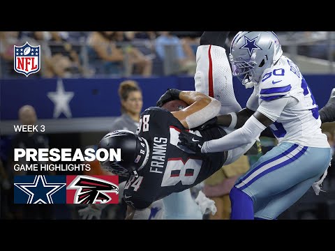 Atlanta Falcons vs. Dallas Cowboys Game Highlights  | 2025 Preseason Week 3