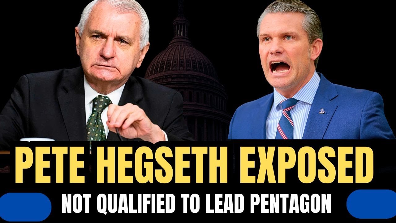 Sen. Reed EXPOSES Pete Hegseth: ‘You Are NOT Qualified To Run the Pentagon