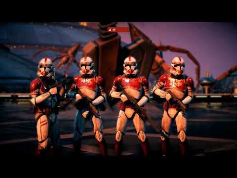 The Coruscant Guard defends sunset Kamino! -Mod Showcase-
