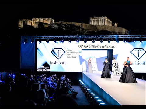 Aria Passion by George Voukanos-Ada Athanasopoulou & Chrisa Roma 25 Years FashionTV Gala 2022 Athens