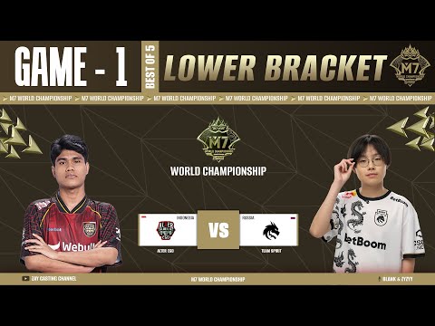 [Game - 1] Alter Ego vs Team Spirit | M7 World Championship