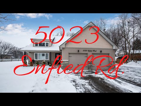 Just Listed!! 5023 Enfield Rd. Clarington