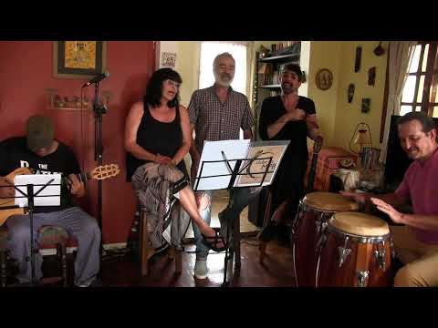 Olhos sentimentais (Eduardo Gudim) - Cado, Maíra e Luís. Ensaio do #CançãoEPoesia