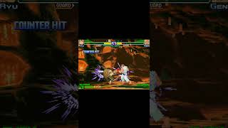 SFZ3UPPER/投げ誘いカウンター真空竜巻旋風脚(ガードされてもタヒ確定) #shorts #zero3 #alpha3 #streetfighter #fighting #collection