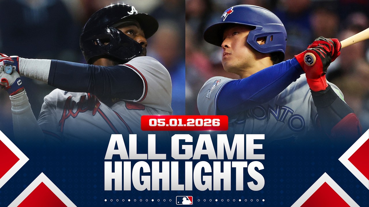Highlights from ALL GAMES on 5/1 (Braves erase 6-0 deficit in late rally, Okamoto's 2 HR's, MORE!)