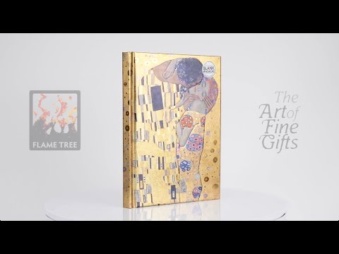 Блокнот Gustav Klimt: The Kiss Foiled Journal video 1