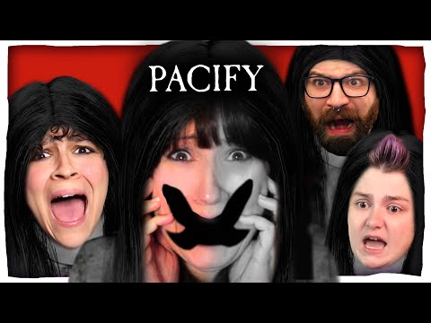they made me play... PACIFY!! @notsoaveragefangirl , @thethirdbill , @Morgan_Reacts & a terrified me
