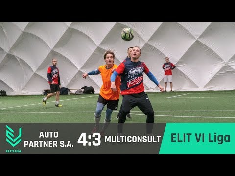 Auto Partner S.A. 4:3 Multiconsult - ELIT VI Liga [JESIEŃ 2018]