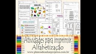 Atividades Para Ensinar A Ler E Escrever Pdf Grátis