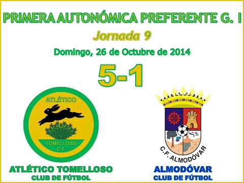 Video Resumen ATLÉTICO TOMELLOSO-ALMODÓVAR
