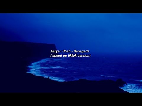 Aaryan Shah - Renegade (sped up tiktok version) - YouTube