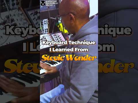 Keyboard Technique Greg Phillinganes Learned from Stevie Wonder #synthesizer