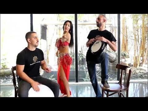 Playing Darbuka Egyptian Style - Belly Dance Music