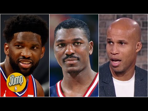 哈基姆不可能"--理查德-傑弗森對喬爾-恩比德的轉會做出迴應 --《跳躍》。 ('Hakeem could never' - Richard Jefferson reacts to Joel Embiid's move | The Jump)