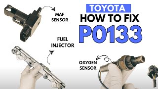 Toyota : How to Fix P0133 Engine Error Code