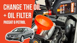Youtube thumbnail of video "Change the oil and the oil filter Passat 6 1.8 TSI 🛢"