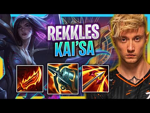 REKKLES IS SO CLEAN WITH KAI'SA! | FNC Rekkles Plays Kai'sa ADC vs Zeri!  Season 2023