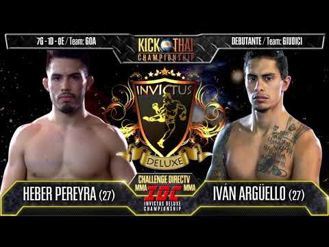 Heber Pereyra vs Iván Argüello - MMA 66Kg