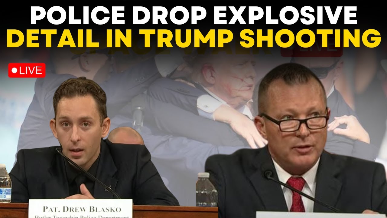 Trump Assassination Hearing LIVE: Donald Trump Task Force Hearing Live | Trump Shooting | US News