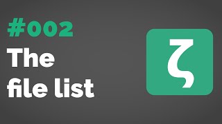 [[Zettlr HowTo]] #002: The file list
