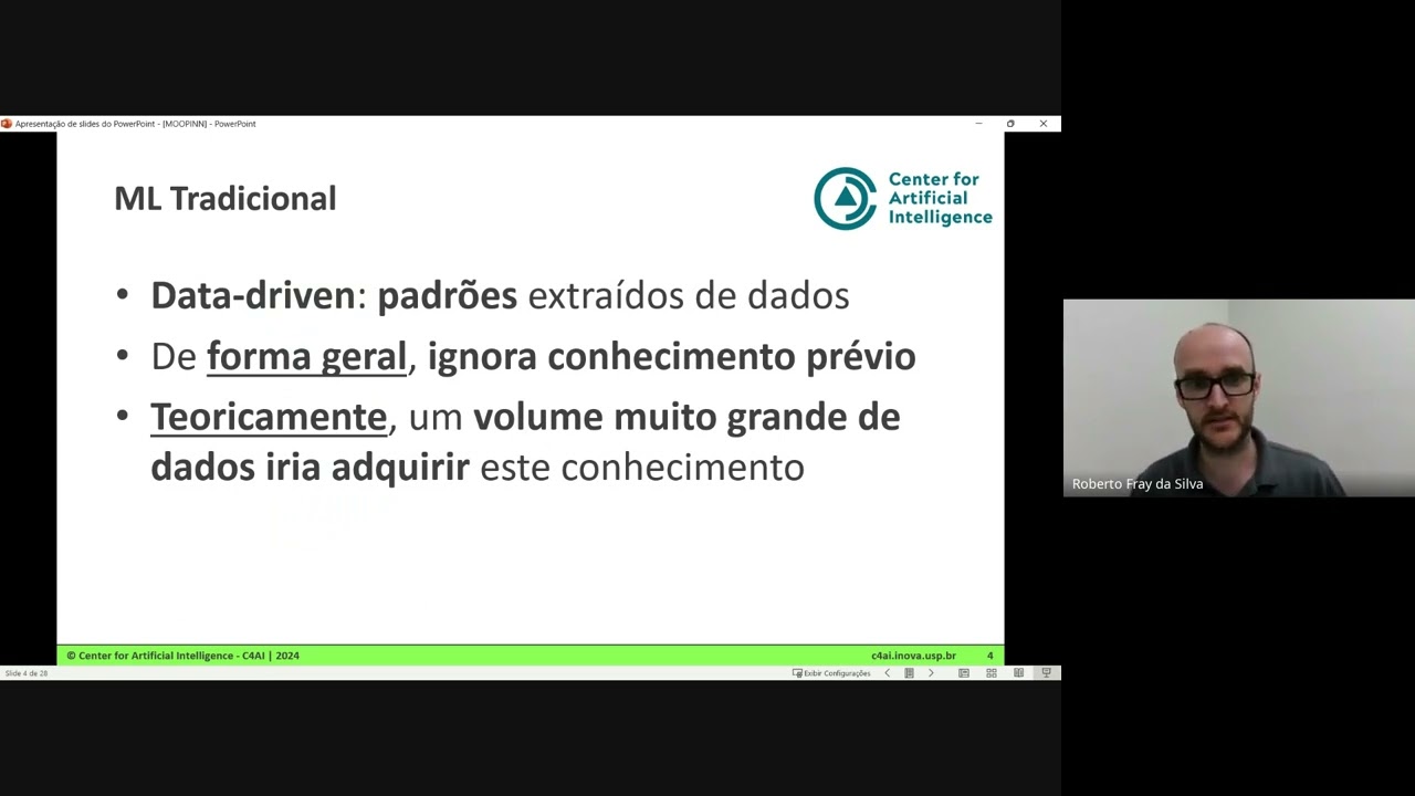 C4AITech hour: Otimização multiobjetivos aplicada a redes neurais informadas por física | 29/05/2024